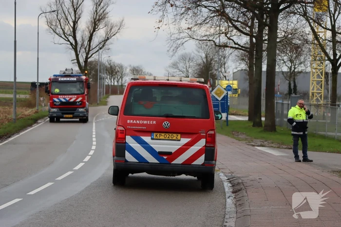 Gaslucht zorgt voor inzet brandweer