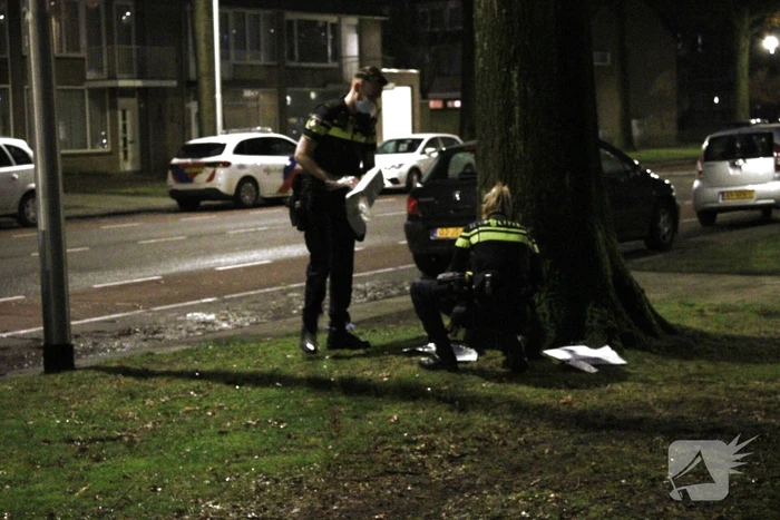 Onderzoek naar brandstichting in bestelbus