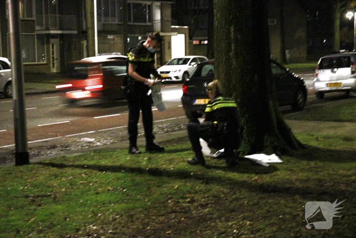 Onderzoek naar brandstichting in bestelbus