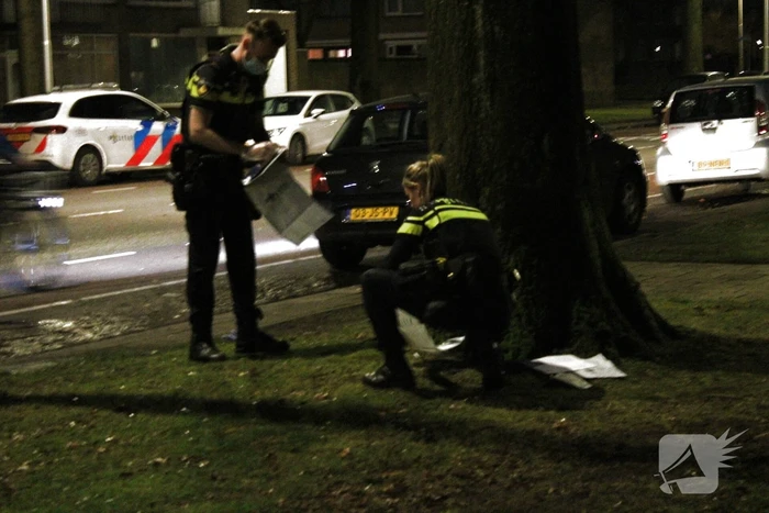 Onderzoek naar brandstichting in bestelbus