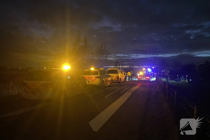 Motorrijdster overleden bij ongeval
