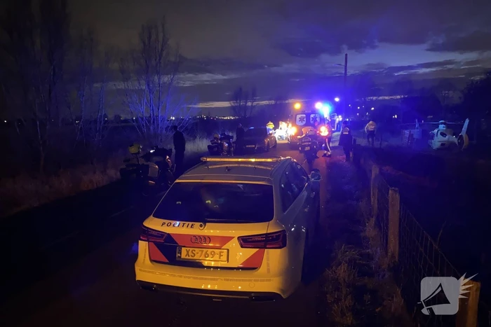 Motorrijdster overleden bij ongeval