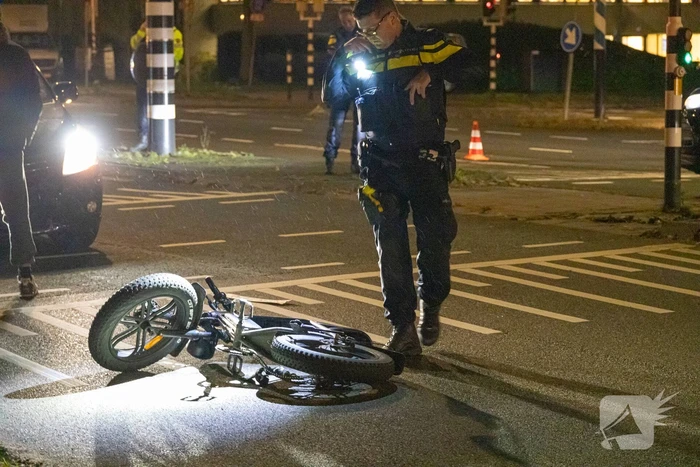 Fatbiker aangereden door automobilist