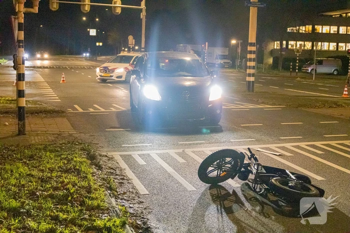 Fatbiker aangereden door automobilist