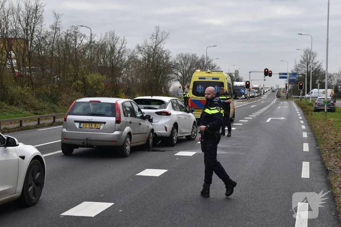 Flinke schade bij kop-staartbotsing
