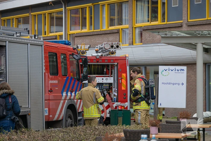 Zorgcentrum ontruimd door brandmelding