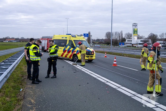 Gewonde bij ongeval tussen bestelbus en auto