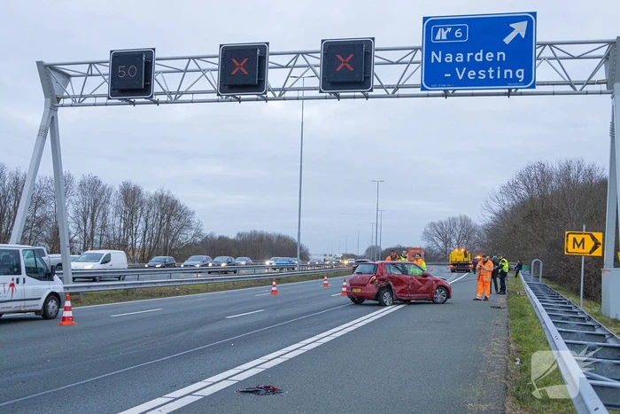 Gewonde bij ongeval tussen bestelbus en auto