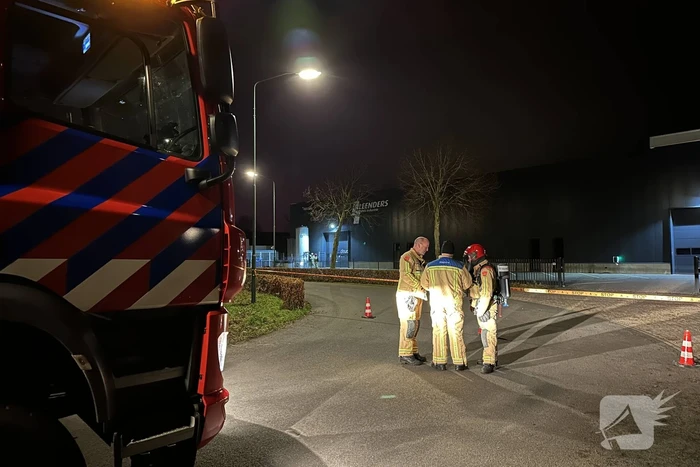 Stikstoftank verliest vloeistof door lekkage