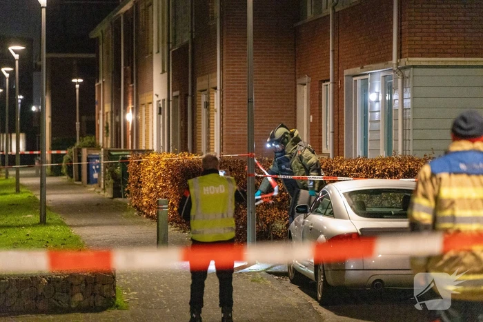 Woningen ontruimd na explosie