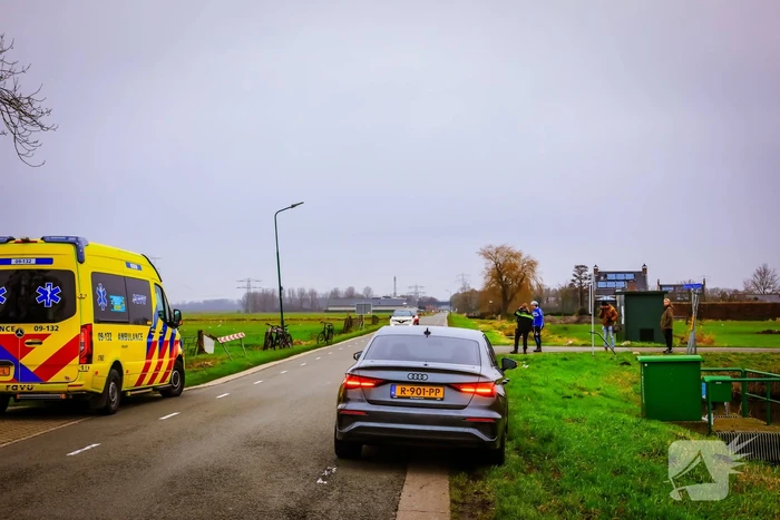 Wielrenner gewond na val