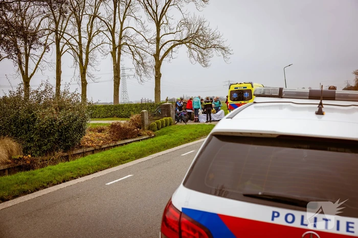 Wielrenner gewond na val