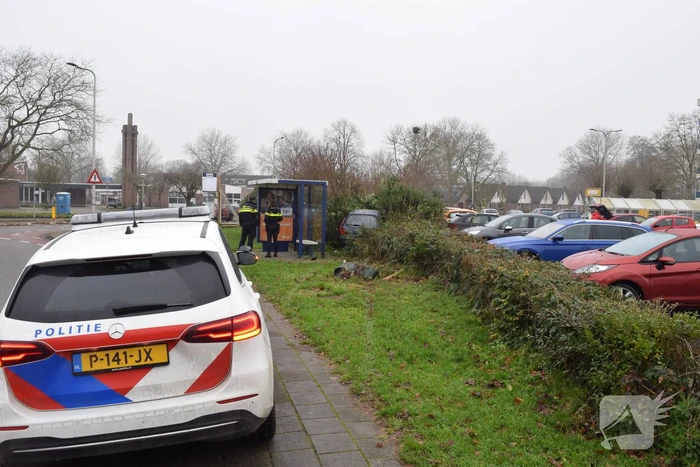 Auto raakt van weg en belandt in bosjes