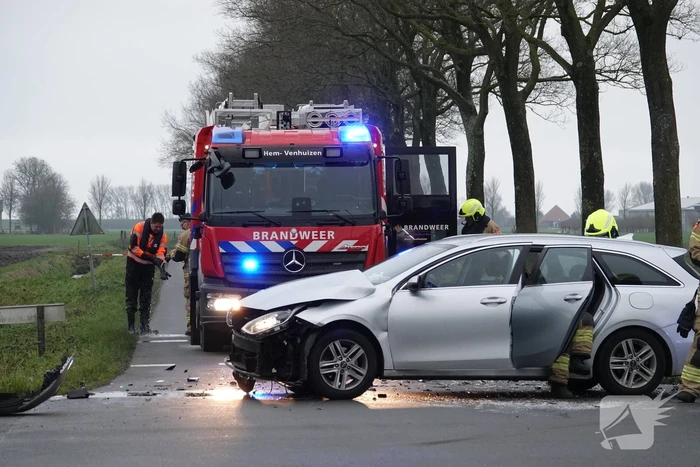 Drie gewonden bij ongeval op kruising