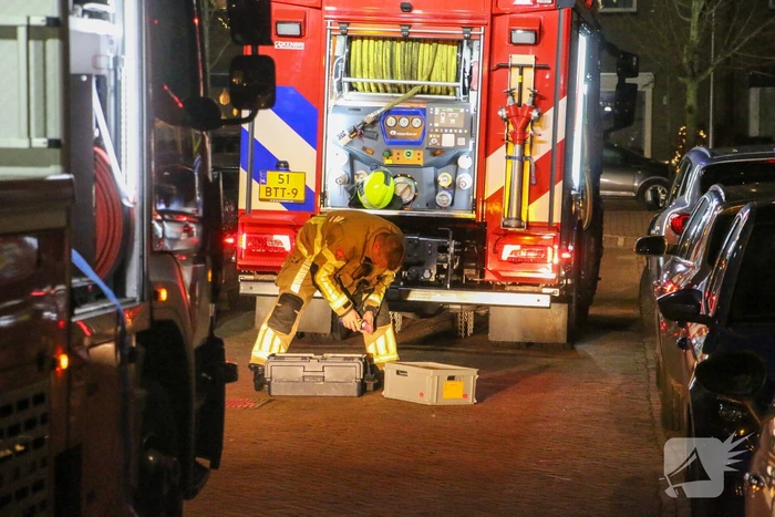 Flinke rookontwikkeling bij schoorsteenbrand