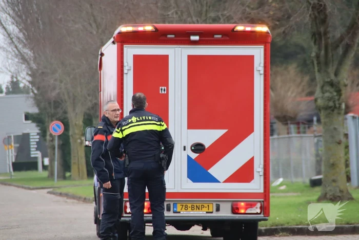 Groot politie onderzoek bij werkadres vermiste man