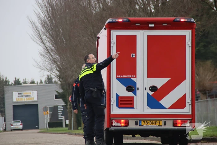 Groot politie onderzoek bij werkadres vermiste man
