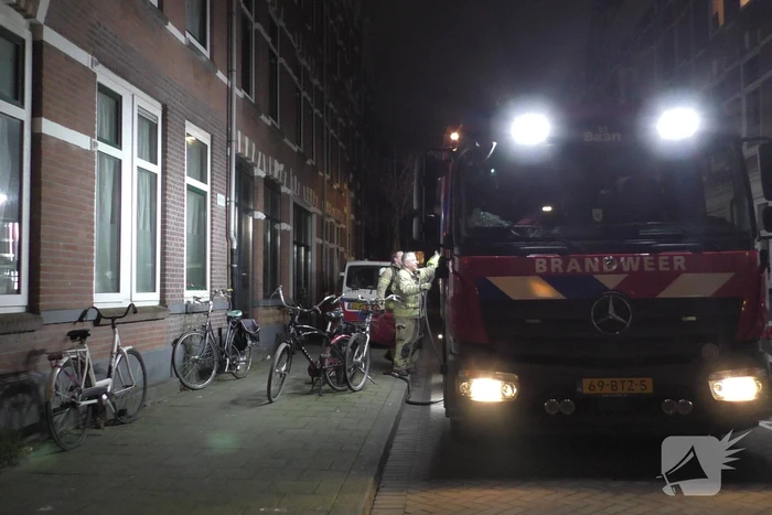 Rookontwikkeling in woning door vergeten pan op vuur