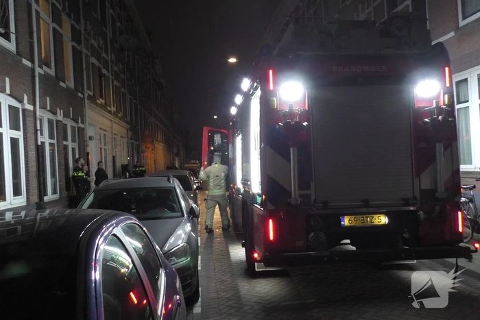 Rookontwikkeling in woning door vergeten pan op vuur