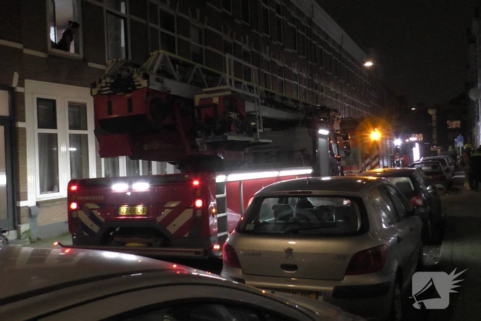 Rookontwikkeling in woning door vergeten pan op vuur