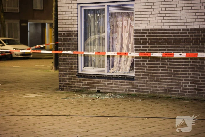 Woning beschadigd door explosief