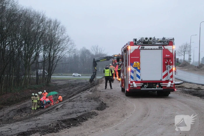 ongeval verlegde laarderweg eemnes