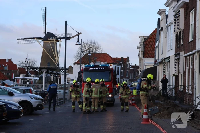 Gasleiding geraakt tijdens aanleg glasvezelkabels
