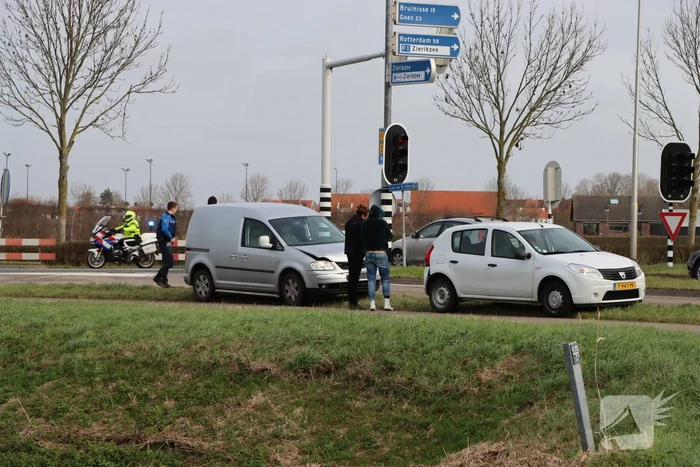 Blikschade na kop-staartbotsing