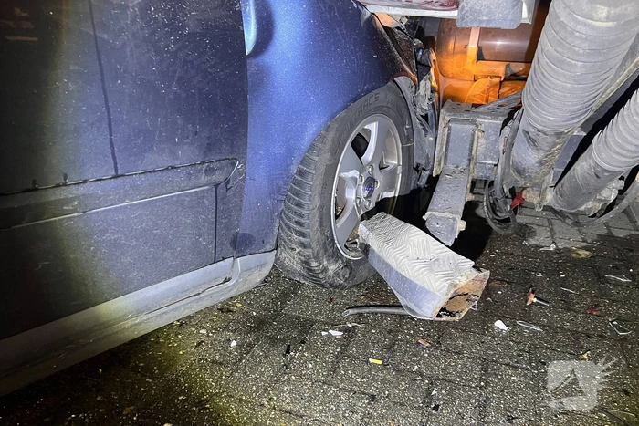 Bestuurder veroorzaakt ongeval en rijdt door