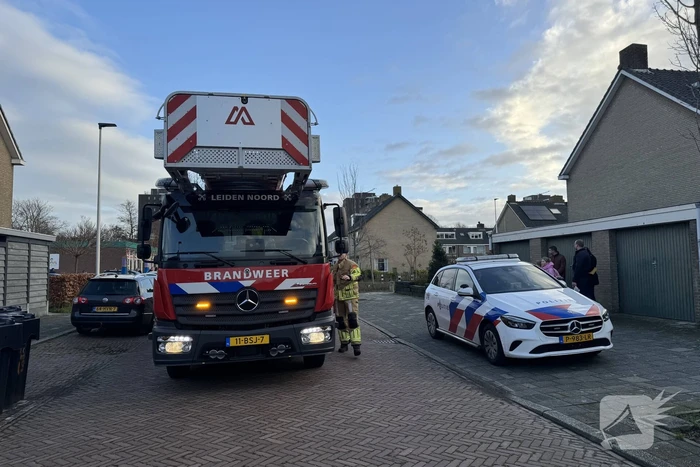 Schoorsteenbrand trekt veel bekijks