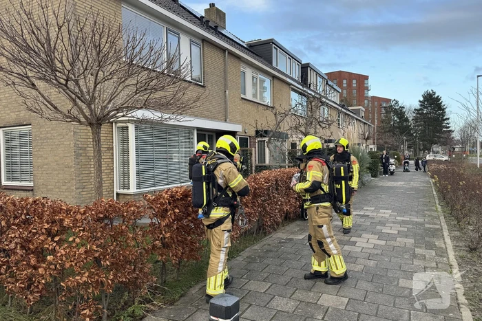 Schoorsteenbrand trekt veel bekijks