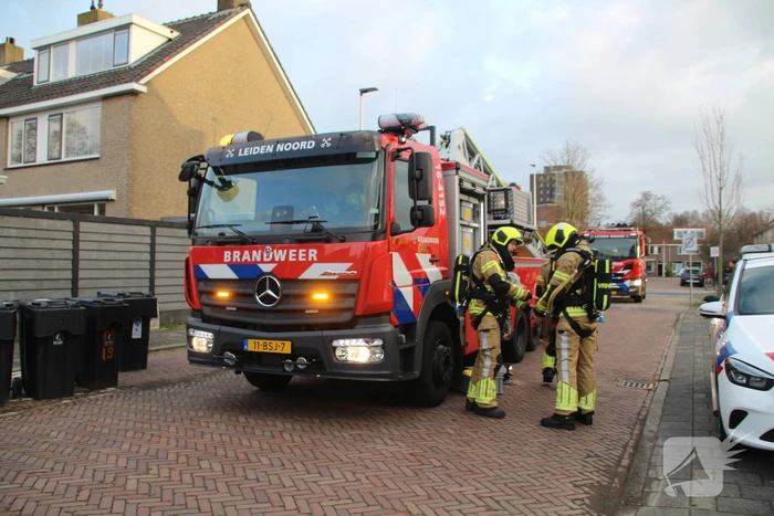 Schoorsteenbrand trekt veel bekijks