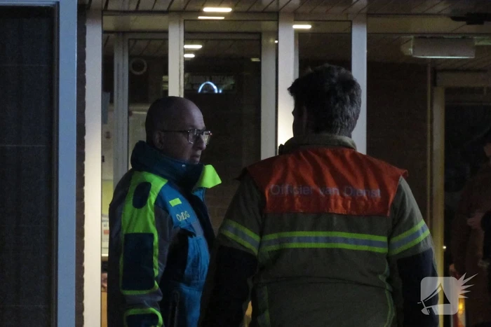 Flatbrand snel onder controle