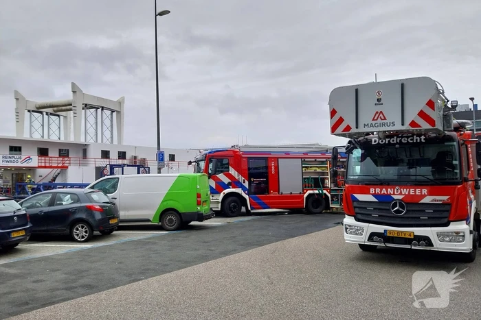 Brand aan boord van bunkerschip
