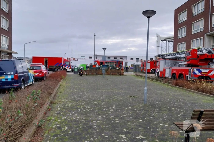 Brand aan boord van bunkerschip