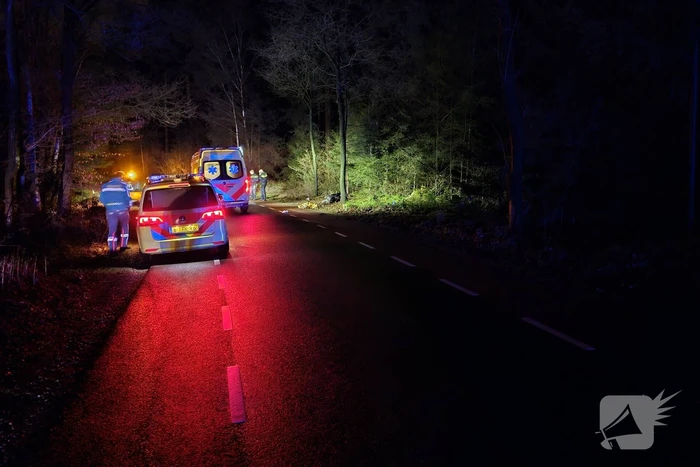 Ernstig eenzijdig ongeval met scooter