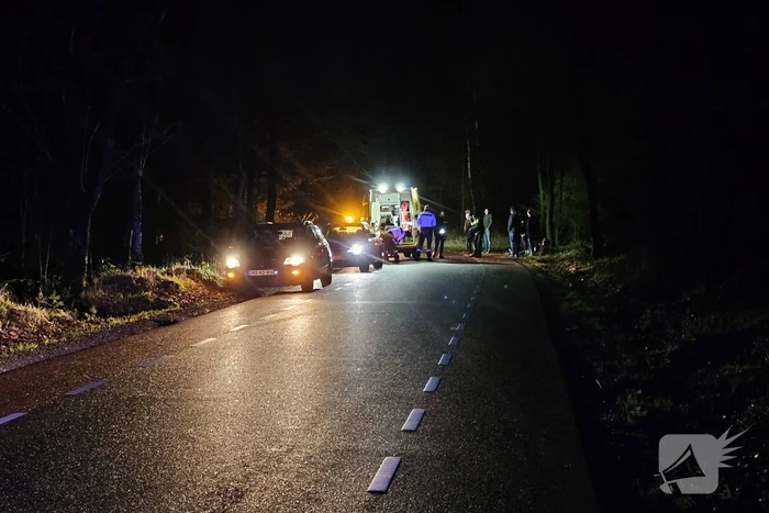 Ernstig eenzijdig ongeval met scooter