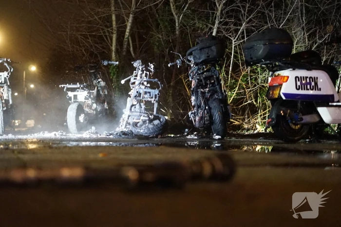 Meerdere deelscooters uitgebrand