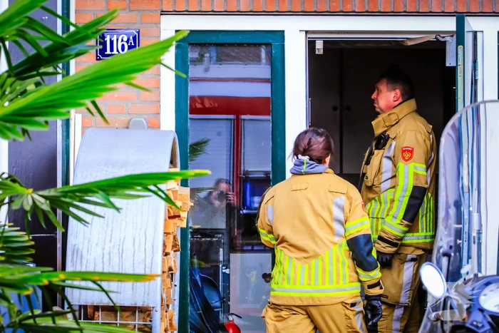 Brand in woning snel geblust