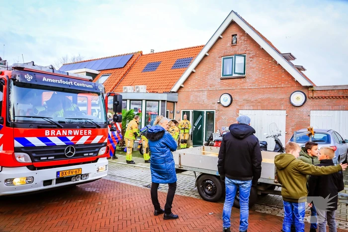 Brand in woning snel geblust