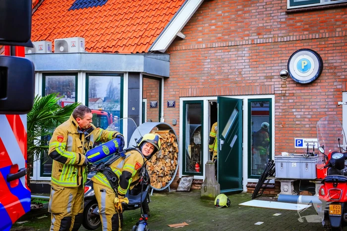 Brand in woning snel geblust