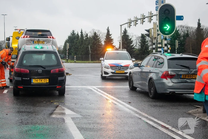 Dronken bestuurder veroorzaakt kop-staartbotsing