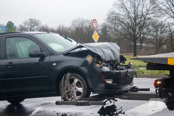 Dronken bestuurder veroorzaakt kop-staartbotsing
