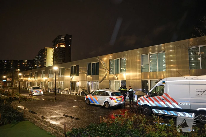 Woning beschadigd door explosief
