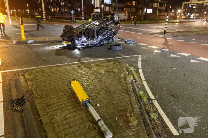 Drie gewonden bij ongeval op kruising