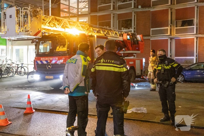 Woningen uit flat geëvacueerd door brand