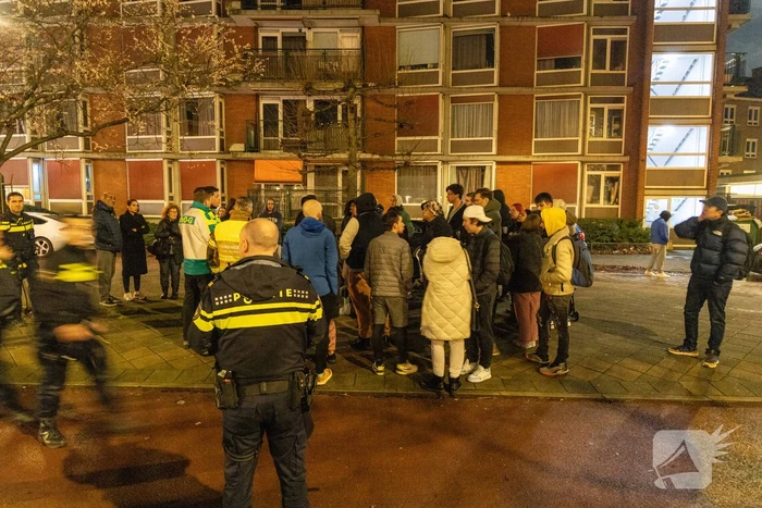 Woningen uit flat geëvacueerd door brand