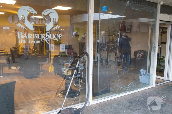 Brandstichting bij kapperszaak