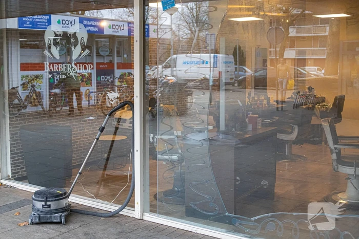 Brandstichting bij kapperszaak