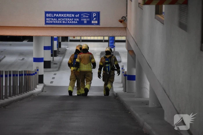 Wateroverlast in parkeergarage door baldadigheid